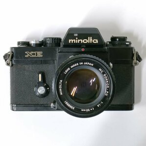 MINOLTA XE , SR-3 , SRT101 + レンズ 58mm f1.4 , 50mm f1.7 他 MF一眼レフ 5点セット まとめ ●ジャンク品 [8789TMC]の画像6