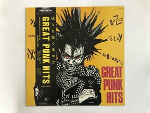 美品 LP / V.A(GISM/THE CLAY) / GREAT PUNK HITS / 帯付 [6518RR]