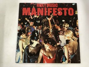 LP / ROXY MUSIC / MANIFESTO / US盤 [6187RR]