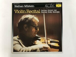 LP / NATHAN MILSTEIN / VIOLIN RECITAL - GEMINIANI SCHUBERT / 独盤 [6505RR]