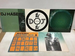 12inch DJ HASEBE MASTERMIND/いとしさの中で 他 レコード まとめ 5点セット [4322SH]