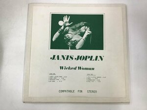 LP / JANIS JOPLIN / WICKED WOMAN / ブート [6619RR]