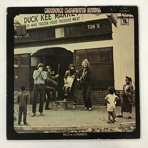 LP / CREEDENCE CLEARWATER REVIVAL / WILLY AND THE POOR BOYS / 赤盤 [7195RR]の画像1