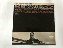 LP / DUKE ELLINGTON / THE BEST OF DUKE ELLINGTON / 赤盤/ペラジャケ [6970RR]_画像1