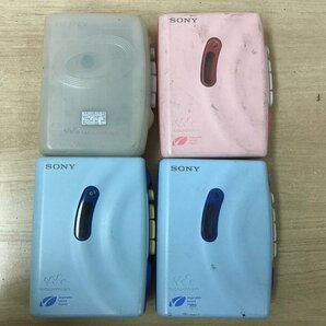 SONY WM-FX200 WM-FX202 ソニー カセットプレーヤー WALKMAN カセットプレーヤー ウォークマン 4点セット◆ジャンク品 [3947W]の画像6