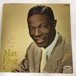 LP / NAT KING COLE / THE BEST OF NAT KING COLE / 赤盤 [7270RR]の画像1