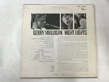 LP / GERRY MULLIGAN / NIGHT LIGHTS [7540RR]_画像2