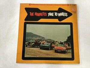 LP / THE MARKETTS / TAKE TO WHEELS / 赤盤/ペラジャケ [7506RR]