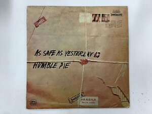 LP / HUMBLE PIE / AS SAFE AS YESTERDAY IS / 赤盤 [7867RR]