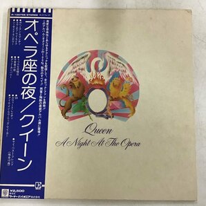 LP / QUEEN / A NIGHT AT THA OPERA / 帯付/補充伝票付 [7642RR]の画像1