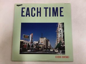 美品 LP / 大滝詠一 / EACH TIME [8133RR]