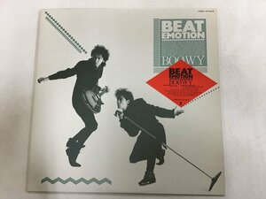 美品 LP / BOOWY / BEAT EMOTION [8202RR]