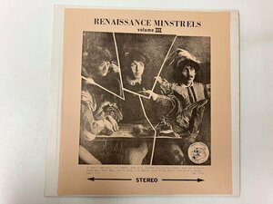 LP / THE BEATLES / RENAISSANCE MINSTRELS VOLUME Ⅲ / ブート [8031RR]