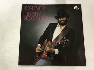 LP / JON EMERY / HILLBILLY ROCK N ROLL / 独盤 [8302RR]