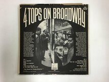 LP / FOUR TOPS / FOUR TOPS ON BROADWAY / US盤 [8429RR]_画像2