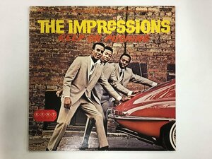  beautiful goods LP / THE IMPRESSIONS / KEEP ON PUSHING / UK record [8360RR]