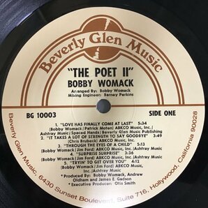 LP / BOBBY WOMACK / THE POET II / US盤/シュリンク [8330RR]の画像3