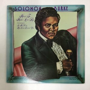 LP / SOLOMON BURKE / MUSIC TO MAKE LOVE BY [8417RR]の画像1