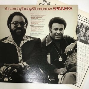 LP / SPINNERS / YESTERDAY TODAY & TOMORROW [8313RR]の画像2