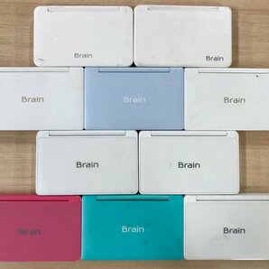 SHARP PW-SH6 PW-SB3 他 電子辞書 シャープ Brain 10点セット◆ジャンク品 [4185W]の画像1