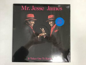 LP / JESSE JAMES / IT TAKES ONE TO KNOW ONE / US盤/シュリンク [8721RR]