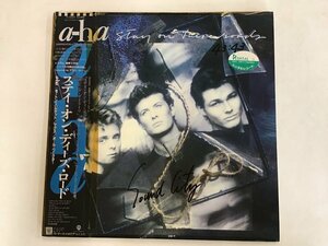 LP / A-HA / STAY ON THESE ROADS / 帯付 [8836RR]