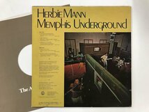 LP / HERBIE MANN / MEMPHIS UNDERGROUND / US盤 [8926RR]_画像2