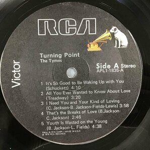 LP / THE TYMES / TURNING POINT / US盤 [8704RR]の画像3