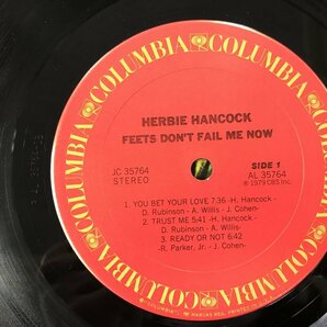 LP / HERBIE HANCOXK / FEETS DON'T FAIL ME NOW / US盤 [8907RR]の画像3