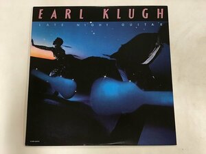 美品 LP / EARL KLUGH / LATE NIGHT GUITAR [9007RR]