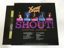 美品 LP / X-RAY / SHOUT! [9118RR]_画像2