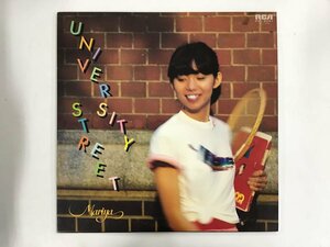 LP / 竹内まりや / UNIVERSITY STREET [9369RR]