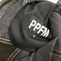 【中古品】PPFM ジーンズ デニムパンツ ロールアップ ジッパー 黒(ブラック) サイズ.M ペイトンプレイス　メンズ_画像8