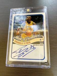 Shaquille O'Neal シャキール・オニール　直筆サインカードTOPPS