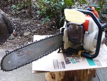 チェンソー STIHL08S 中古現状品_画像3