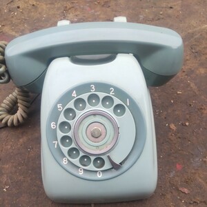  Showa Retro dial type telephone machine 