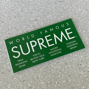 緑 Supreme 逃げ恥 ステッカー 新垣結衣 みくり シュプリームの画像1