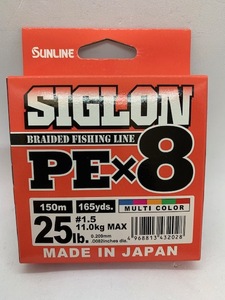  Sunline si Glo nPE×8 5 цвет #1.5 25LB 150m новый товар 