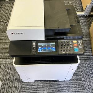 [1 иен старт *]KYOCERA Kyocera цвет A4 многофункциональная машина ECOSYS M5526cdw копирование / принт / скан /FAX/ двусторонний печать / многофункциональная машина 