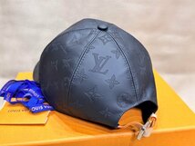 未使用 ☆LOUIS VUITTON（ルイ・ヴィトン） ☆彡 キャップ・モノグラム シャドー　M76985　京都大丸購入品 ¥135,300 サイズ60_画像5