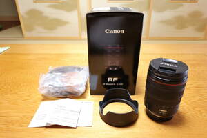 新品級☆美品☆CANON キヤノン　RF24mm-105mm F4 L IS USM☆