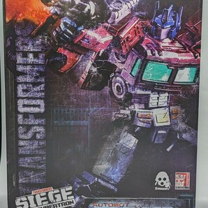 Threezero DLX オプティマスプライム SIEGE トランスフォーマー シージ ウォー・フォー・サイバトロン・トリロジー スリーゼロ 中古の画像1