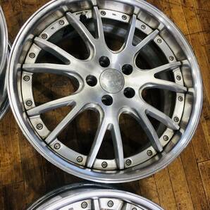 ワークWORK GNOSIS GS4 深リム19inch 8.0J+35 5H 114.3 アルファードエルグランドJDM ヴェルファイアハリアーゼロクラウンオデッセイRBの画像3