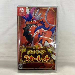 4684-2A　Nintendo Switch 任天堂　スイッチ　ポケットモンスター スカーレット　ポケモン　ソフト　ゲーム
