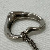 4951-5B　Tiffany&Co. ティファニー　オープンハート ブレスレット　ネックレス　SILVER925　シルバー　アクセサリー_画像4