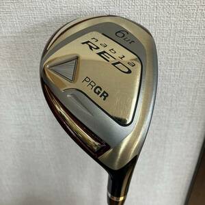 4976-1H　PRGR プロギア nabla RED　6ut　26°　ユーティリティ　Flex R　ゴルフクラブ