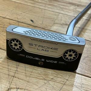 5022-1B　ODYSSEY　オデッセイ　STROKE LAB DOUBLE WIDE　パター　ゴルフクラブ