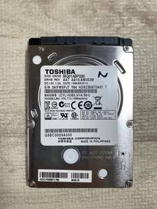 【状態:正常】TOSHIBA MQ01ABF050 500GB 2.5インチ 厚さ7mm