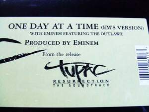 未開封盤！12”S★HIP HOP★Tupac With Eminem Feat. The Outlawz/One Day At A Time