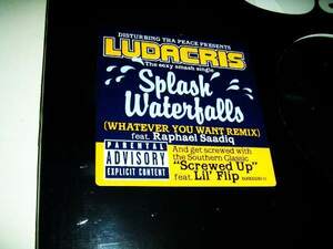 未開封盤！12”S★ELECTRONIC★Ludacris/Splash Waterfalls/Screwed Up